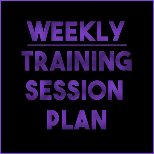 Weekly Training Session Plan